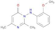 3-((2-Methoxyphenyl)amino)-2,6-dimethylpyrimidin-4(3H)-one