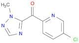 Methanone, (5-chloro-2-pyridinyl)(1-methyl-1H-1,2,4-triazol-5-yl)-