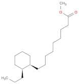 Cyclohexanenonanoic acid, 2-propyl-, methyl ester, cis-