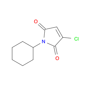 1H-Pyrrole-2,5-dione, 3-chloro-1-cyclohexyl-