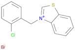 Benzothiazolium, 3-[(2-chlorophenyl)methyl]-, bromide