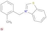 Benzothiazolium, 3-[(2-methylphenyl)methyl]-, bromide