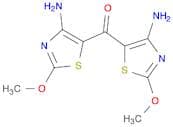 Methanone, bis(4-amino-2-methoxy-5-thiazolyl)-