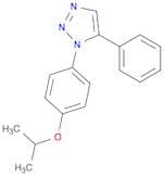 1H-1,2,3-Triazole, 1-[4-(1-methylethoxy)phenyl]-5-phenyl-