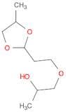 2-Propanol, 1-[2-(4-methyl-1,3-dioxolan-2-yl)ethoxy]-