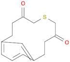 6-Thiabicyclo[9.3.1]pentadeca-1(15),11,13-triene-4,8-dione