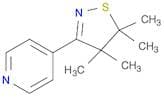 Pyridine, 4-(4,5-dihydro-4,4,5,5-tetramethyl-3-isothiazolyl)-