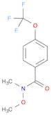 N-methoxy-N-methyl-4-(trifluoromethoxy)benzamide