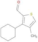 3-CYCLOHEXYL-4-METHYLTHIOPHENE-2-ALDEHYDE