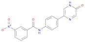 3-Nitro-N-(4-(5-oxo-4,5-dihydropyrazin-2-yl)phenyl)benzamide