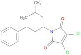 1H-Pyrrole-2,5-dione, 3,4-dichloro-1-[3-methyl-1-(2-phenylethyl)butyl]-