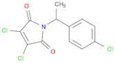 1H-Pyrrole-2,5-dione, 3,4-dichloro-1-[1-(4-chlorophenyl)ethyl]-