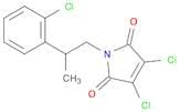 1H-Pyrrole-2,5-dione, 3,4-dichloro-1-[2-(2-chlorophenyl)propyl]-