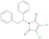 1H-Pyrrole-2,5-dione, 3,4-dichloro-1-(1,2-diphenylethyl)-