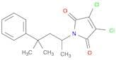 1H-Pyrrole-2,5-dione, 3,4-dichloro-1-(1,3-dimethyl-3-phenylbutyl)-