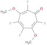 2,4,6-Cycloheptatrien-1-one, 2,4,5,7-tetrafluoro-3,6-dimethoxy-