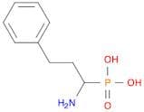 Phosphonic acid, (1-amino-3-phenylpropyl)-