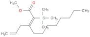 2-Undecenoic acid, 3-(2-propenyl)-2-(trimethylsilyl)-, methyl ester, (Z)-