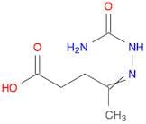 Pentanoic acid,4-[2-(aminocarbonyl)hydrazinylidene]-