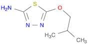 1,3,4-Thiadiazole, 2-amino-5-isobutoxy-, (7CI)