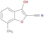 2-Benzofurancarbonitrile, 3-hydroxy-7-methyl-