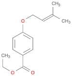 Benzoic acid, 4-[(3-methyl-2-butenyl)oxy]-, ethyl ester