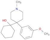 Cyclohexanol, 1-[4-(3-methoxyphenyl)-1-methyl-4-piperidinyl]-