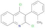 Quinoline, 2,4-dichloro-3-(2-methylphenyl)-