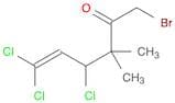 5-Hexen-2-one, 1-bromo-4,6,6-trichloro-3,3-dimethyl-
