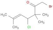 5-Hepten-2-one, 1-bromo-4-chloro-3,3,6-trimethyl-