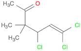 5-Hexen-2-one, 4,6,6-trichloro-3,3-dimethyl-