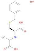 L-Cysteine, N-(1-carboxyethyl)-S-(phenylmethyl)-, hydrobromide