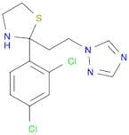 1H-1,2,4-Triazole, 1-[2-[2-(2,4-dichlorophenyl)-2-thiazolidinyl]ethyl]-