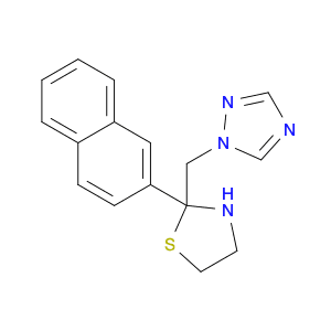 1H-1,2,4-Triazole, 1-[[2-(2-naphthalenyl)-2-thiazolidinyl]methyl]-