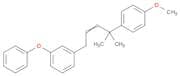 Benzene, 1-[4-(4-methoxyphenyl)-4-methyl-2-pentenyl]-3-phenoxy-