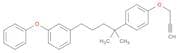 Benzene, 1-[4-methyl-4-[4-(2-propynyloxy)phenyl]pentyl]-3-phenoxy-