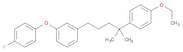 Benzene, 1-[4-(4-ethoxyphenyl)-4-methylpentyl]-3-(4-fluorophenoxy)-