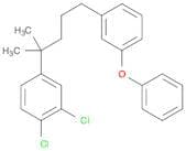 Benzene, 1-[4-(3,4-dichlorophenyl)-4-methylpentyl]-3-phenoxy-