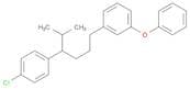 Benzene, 1-[4-(4-chlorophenyl)-5-methylhexyl]-3-phenoxy-
