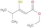 2-Pentenoic acid, 3-mercapto-4-methyl-, ethyl ester, (Z)-
