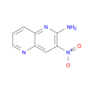 1,5-Naphthyridin-2-amine, 3-nitro-