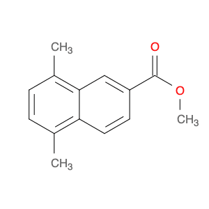 2-Naphthalenecarboxylic acid, 5,8-dimethyl-, methyl ester