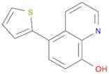 8-Quinolinol, 5-(2-thienyl)-