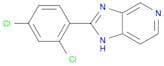 1H-Imidazo[4,5-c]pyridine, 2-(2,4-dichlorophenyl)-