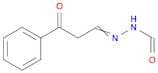 Hydrazinecarboxaldehyde, (3-oxo-3-phenylpropylidene)-