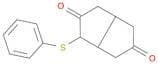 2,5(1H,3H)-Pentalenedione, tetrahydro-1-(phenylthio)-