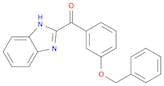 Methanone, 1H-benzimidazol-2-yl[3-(phenylmethoxy)phenyl]-
