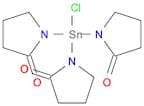 2-Pyrrolidinone, 1,1',1''-(chlorostannylidyne)tris-