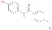 Benzamide, 4-(bromomethyl)-N-(4-hydroxyphenyl)-