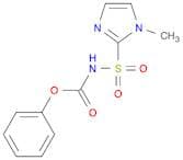 Carbamic acid, [(1-methyl-1H-imidazol-2-yl)sulfonyl]-, phenyl ester
